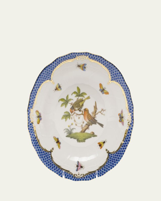 Rothschild Blue Motif 10 Dessert Plate
